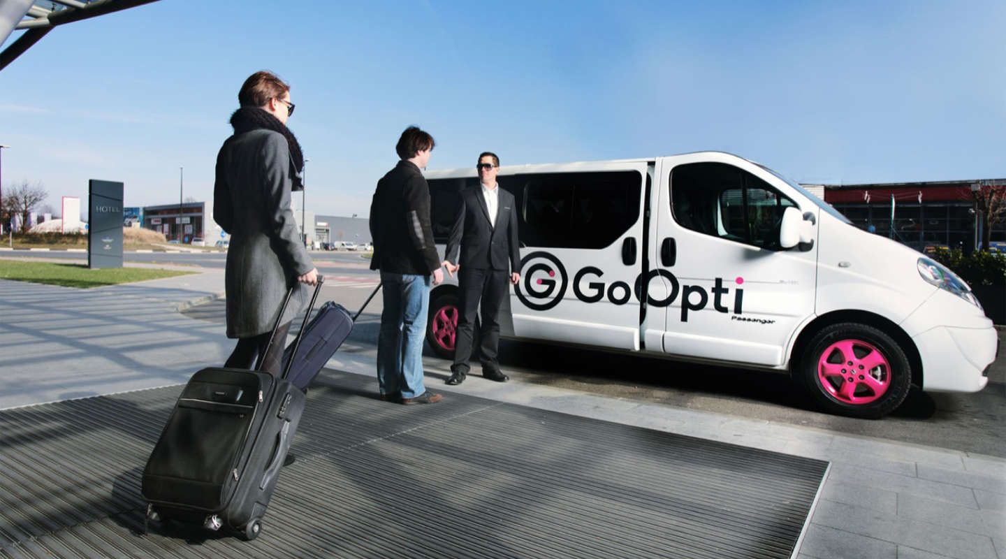 GoOpti - innovative business model of shared, demand responsive tranportation on longer distances through EU